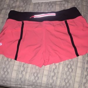 Size 6 pink Lululemon Shorts